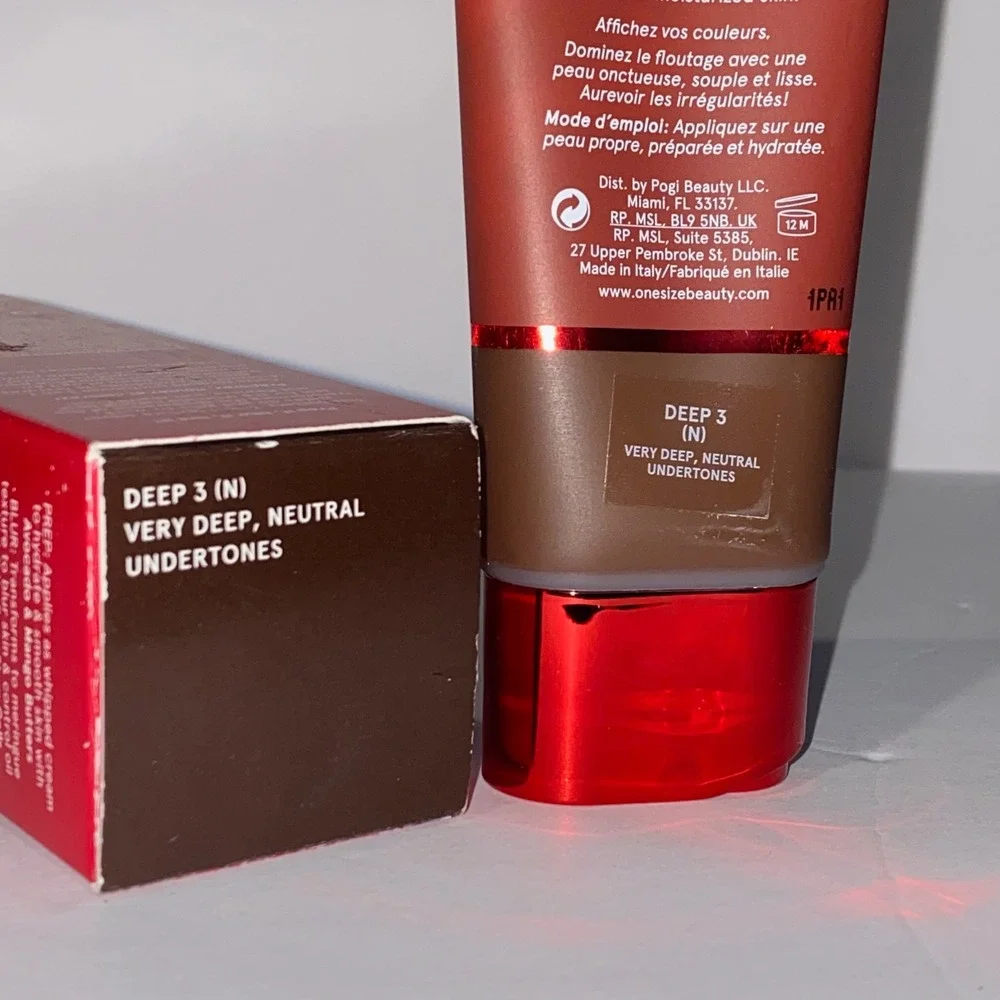 ONE SIZE Turn Up The Base BBB Cream Beauty Blur Balm Deep 3‎ N